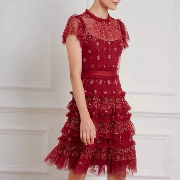 Needle & Thread Dresses & Skirts - Needle & Thread lace and sequin dress. Worn once.